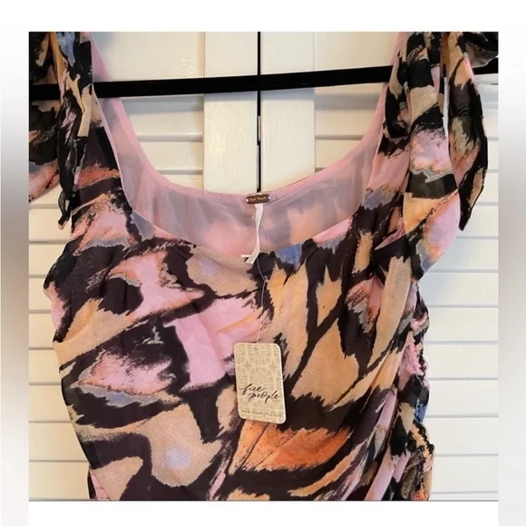 Free People Patterned Tank Top - Picture 4 of 5